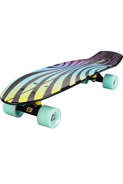 ACTION ONE Penny Board Hawaii Breeze, double print, 26", aluminum frame, 100kg, varnished wheels
