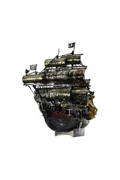 ROKR Piececool 3D Puzzle Model Kit Adult 3D Metal Puzzle 3D Puzzle Adult for Queen Annes Revenge