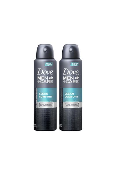 Dove Men+Care Clean Comfort Deo Spray 2 x 150 ml