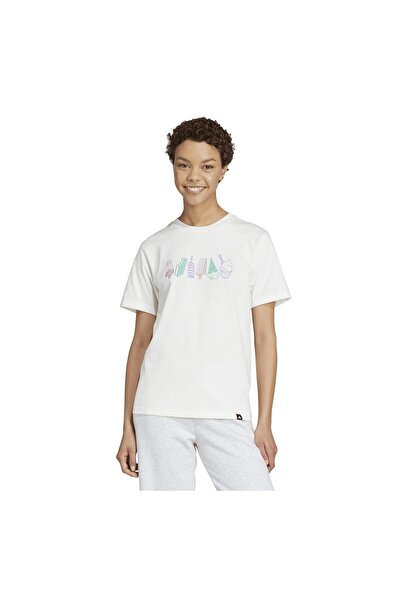 adidas Tricou ADIDAS pentru femei W L FOOD TEE - JN8271