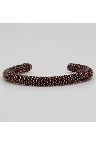 ANTEPSEPETİ Copper Spiral Model Bracelet