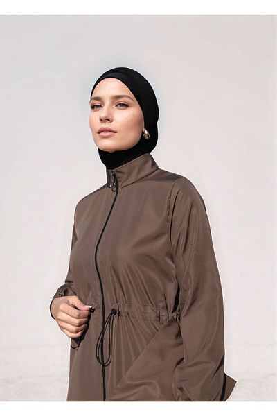 dilber fashion Bone Hijab Swimsuit Set