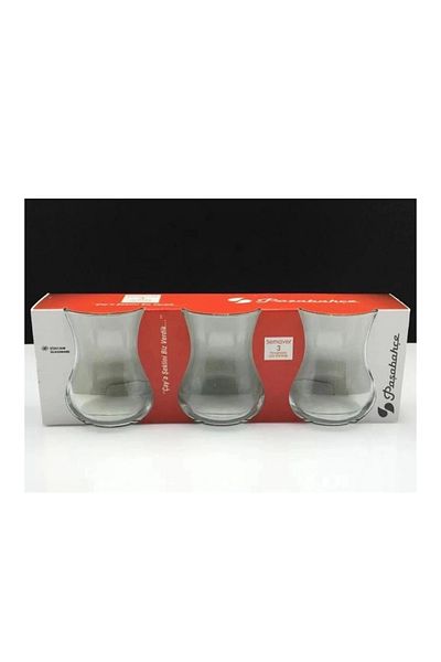 Paşabahçe 42801 كوب شاي ساموفار 285 سم مكعب 3 قطع