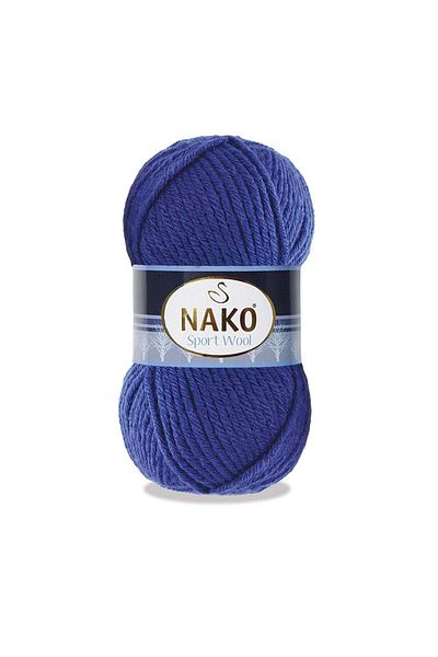 NAKO 5 Pieces Sport Wool 10472 Saks Hand Knitting Threads Vest Cardigan Floss Scarf Sweater Thread