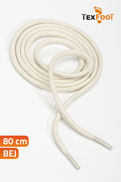 TexFoot Round Polyester Sneakers and Boot Laces 80 cm