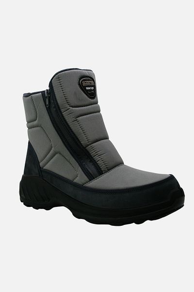 Scooter M4104Tfu Gray Men's Waterproof Snow Boots