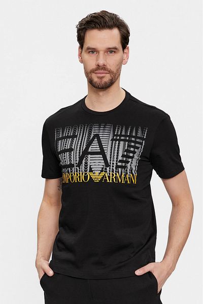 Emporio Armani Tricou Barbati EA7 3DPT44, Negru, XL INTL