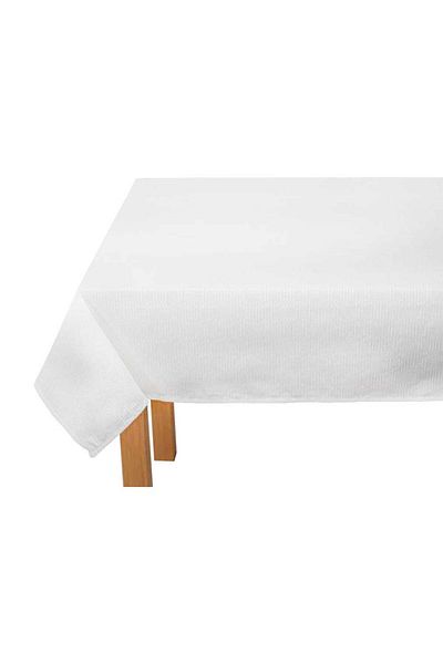Homelux Față de masă 100x140 cm bumbac alb