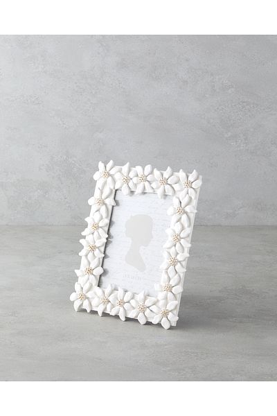 English Home Daisy Frame 13X18 cm White