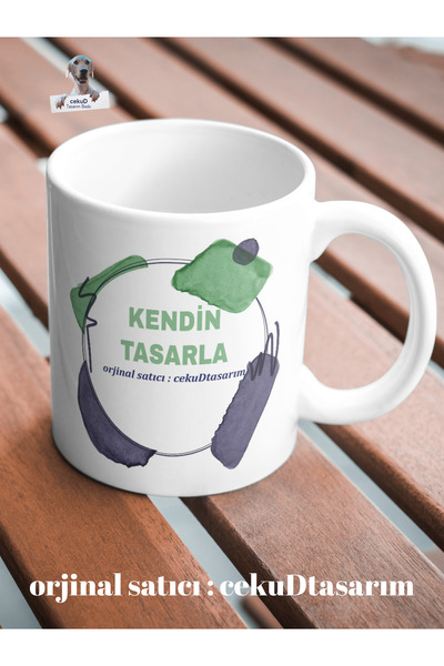 cekud tasarım baskı Kişiye Özel Kupa Bardak – İsim, Fotoğraf ve Mesaj Seçenek...