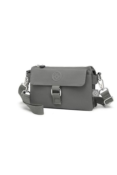 SMART BAGS محفظة نسائية بحزام من SMARTBAGS 1147 رمادي داكن