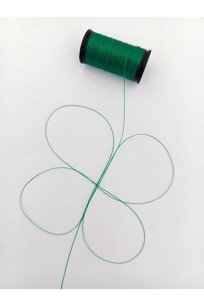 Eskişehir hobi sanat Jade Green 0,2 mm 30 μέτρα κορδόνι χάντρες προσευχής - Το πιο λεπτό κορδόνι χάντρες προσευχής