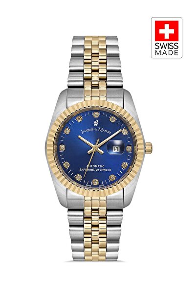 JACQUES DU MANOIR INSPIRATION JWL04114 (Sellita SW100, 25 Jewels Otomatik Mek...