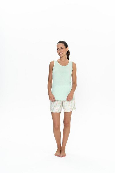 U.S. Polo Assn. U.S. Polo Assn. 20080 Set pijama pantaloni scurți pentru femei