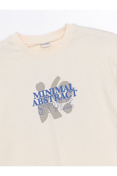 LC Waikiki Oversize Crew Neck Boys' T-Shirt