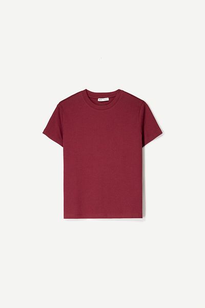 Bershka Heavy cotton short sleeve T-shirt
