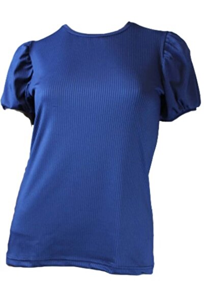 Rossoporpora Tricou cu maneci scurte pentru dama ,rossoporpora,Albastru,Marime S