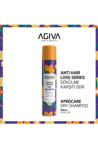 Agiva Caffeine Ginseng Pro Care Saç Dökülmesine Karşı Kuru Şampuan 200 ml