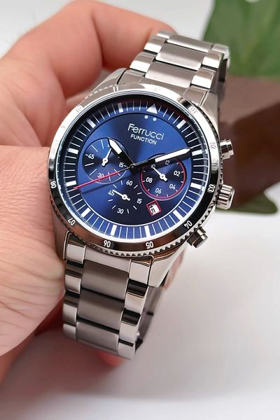 Ferrucci Function Fc13907Tm Men's Wristwatch – the Power of Elegance and Functionality Together Zmfer001