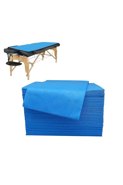 LA PERLA TECH 100 Pcs Non-woven Disposable Massage Table Sheet Bed Cover 80x1...