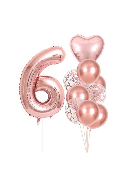 Flippy 10 Baloane Aniversare Folie Latex, Flippy, Baloane Latex 25 cm, Inimi ...