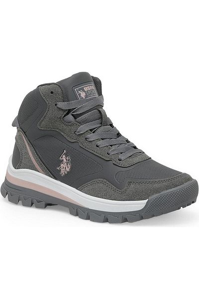 U.S. Polo Assn. Πόλο Ασν. Sagan HI WMN Γκρι Γυναικείες Μπότες