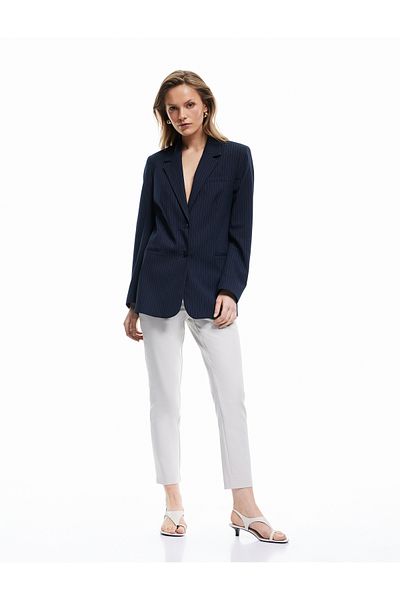 Koton High Waist Slim Fit Cigarette Pants