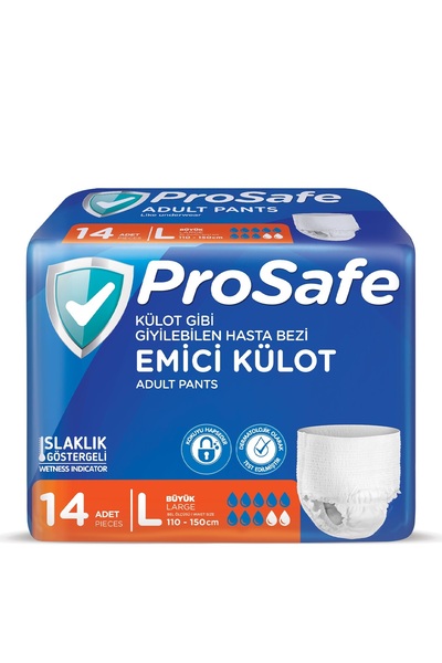 PROSAFE Emici Külot 110 - 150 Cm Large 14 Lü