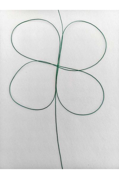 Eskişehir hobi sanat Jade Green 0,2 mm 30 μέτρα κορδόνι χάντρες προσευχής - Το πιο λεπτό κορδόνι χάντρες προσευχής