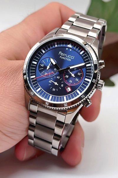 Ferrucci Function Fc13907Tm Men's Wristwatch – the Power of Elegance and Functionality Together Zmfer001