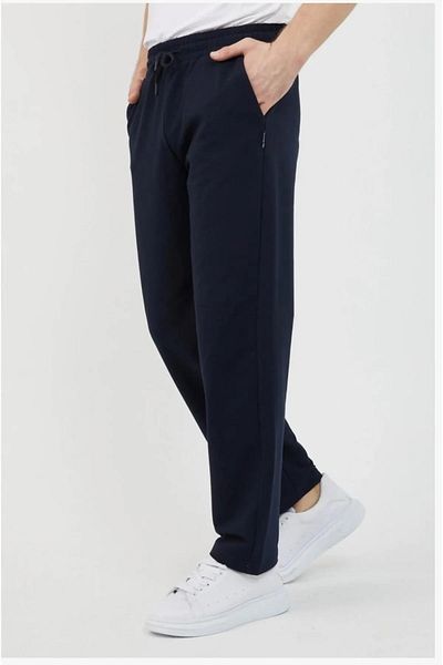 GERLAY Men's Black Straight Leg Tracking Pants