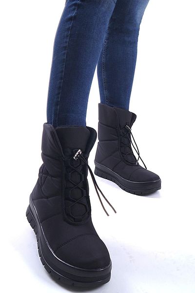 Polaris 92. 314745 .Sz Women's Black Nubuck Casual Boots