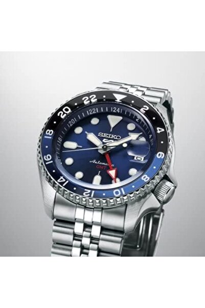 Seiko Ssk003k1 5 Sports Skx Series Men's Automatic Gmt Watch – Blue Dial, 42.5mm