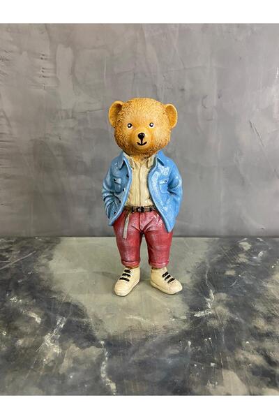 Gardenya Teddy Bear Koleksiyonu Retro Ayıcık Biblo Model 13