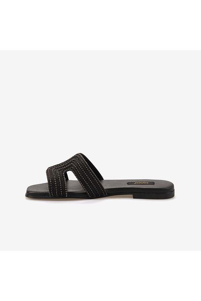 KEMAL TANCA Genuine Leather Women's Slippers 500