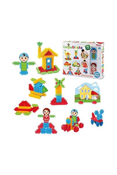 toysclub DEDE 03311 KAKTUS BLOKLAR 75 PRC