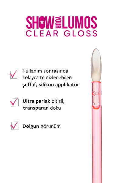 Pastel Show Your Lumos Clear Gloss