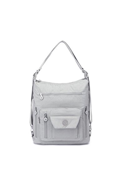 SMART BAGS Smartbags Kadın Omuz Ve Sırt Çantası 2022-1205 Açık Gri