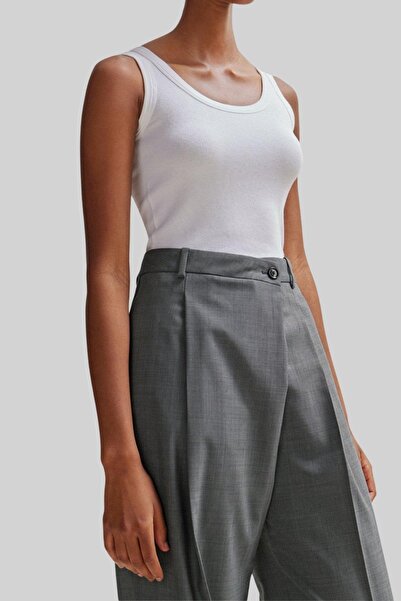 BOSS Kadın Yün Pantolon Çok Renkli