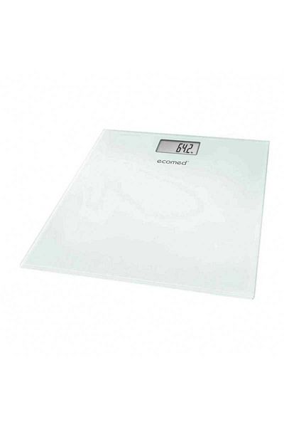 ECOMED Digital Body Scale Ecomed PS-72E 150 Kg White Glass