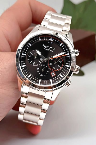 Ferrucci Function Men's Wristwatch – Fc 13907Tm |   Modern Interpretation of Elegance and Functionality Zmfer001