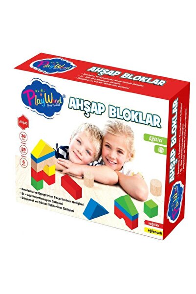 toysclub ONYIL 356 KUTUDA 29 PARCA AHSAP BLOKLAR