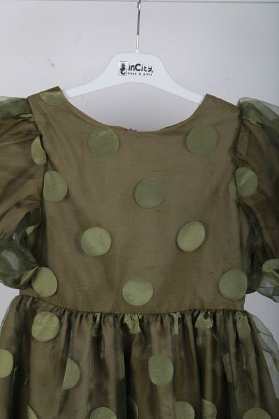 incity Girl's Polka Dot Tulle Dress