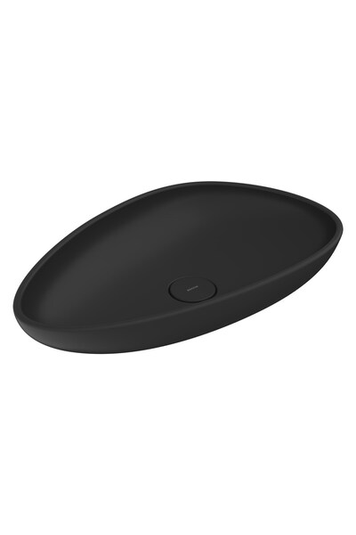 Bocchi Etna Tezgah Üstü Lavabo 58 Cm Mat Siyah 1114-004-0125