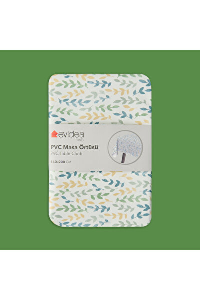 Evidea مفرش طاولة بي في سي سوفت ليف - 140x200 سم