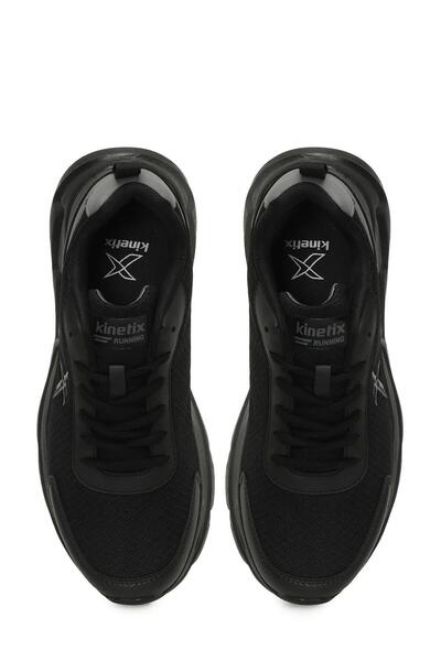 Kinetix Huges Tx Black-Gray Men's Sports Shoes