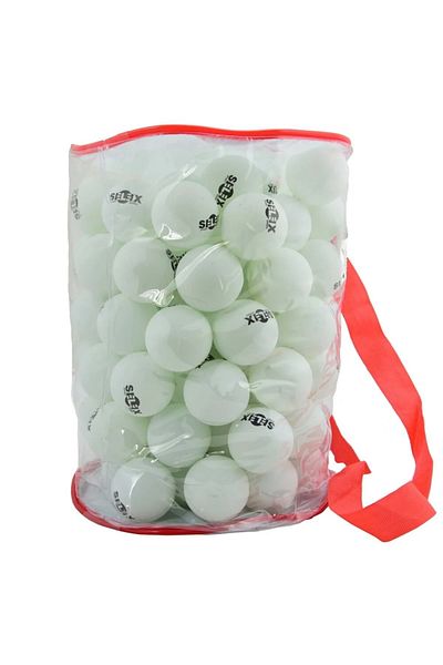 SELEX Table Tennis Ball 100 Pieces White