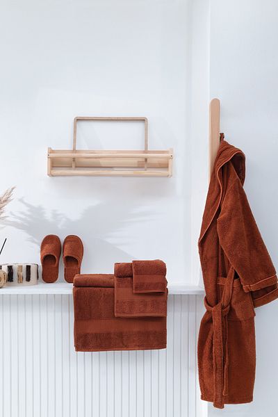 Yataş Essentials 3-Piece Bathroom Set | Slippers (39-41) - Tile