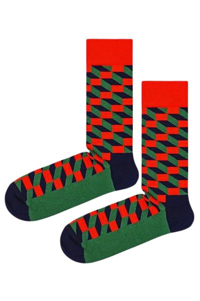 Shuttle Park Special Series Happy Patterned Colorful Socks Fun Comfortable Design Style Socket Seamless Socks