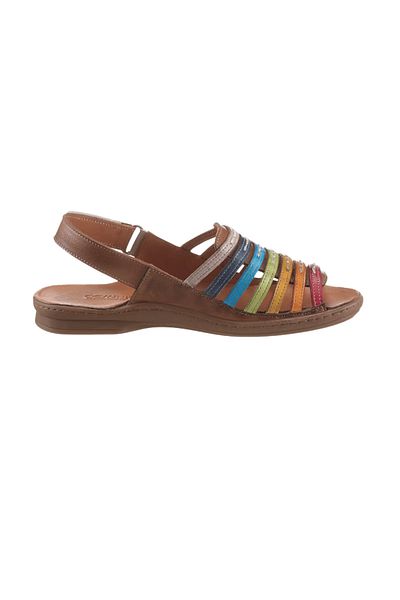 İNZE AYAKKABI Genuine Leather Sandals Model Name: Solari